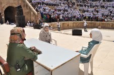 Jarash blind performers