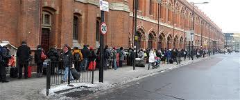 Eurostar queue